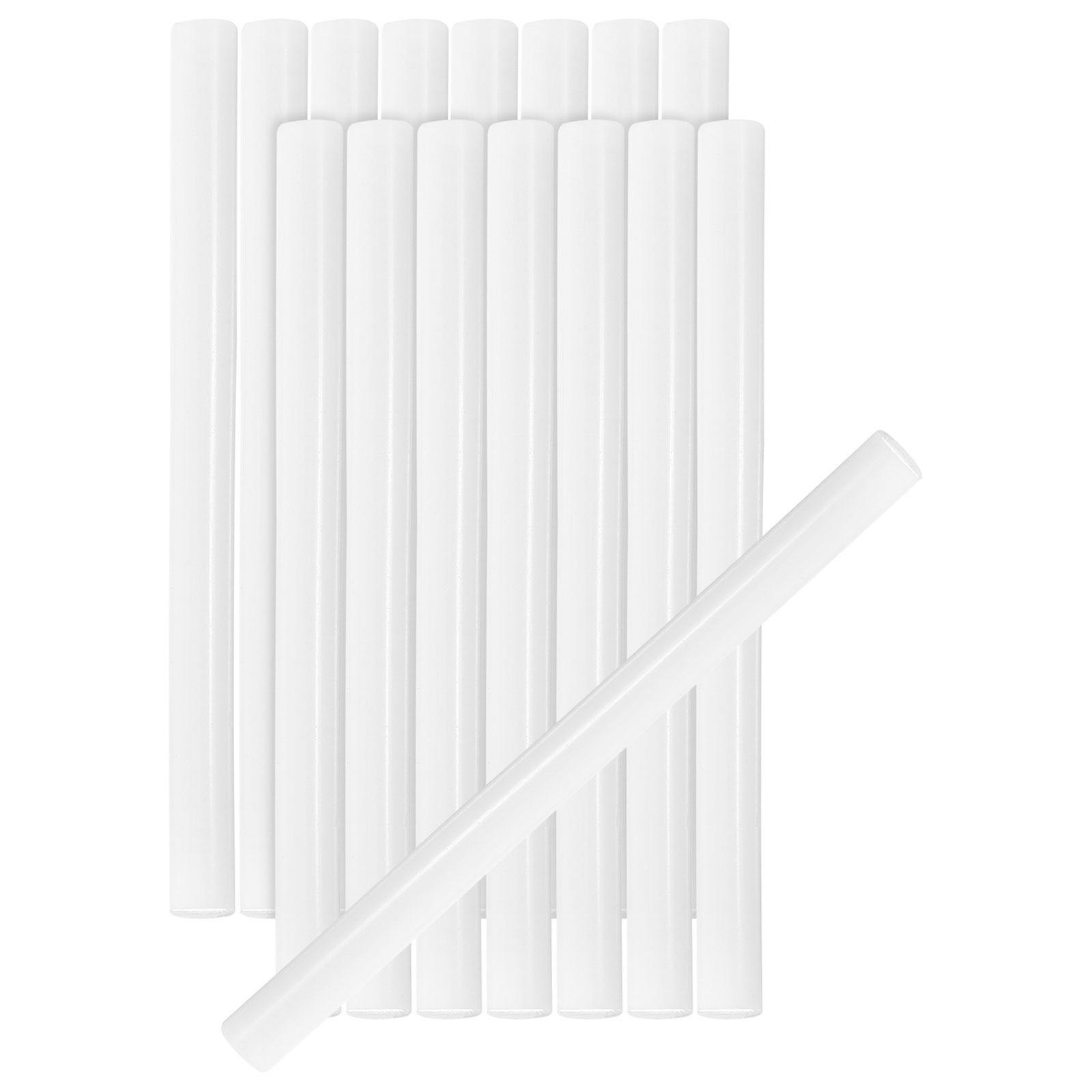 16Pc Colorful Hot Melt Glue Sticks for Hot Glue Multifunctional Repair Tool (White)