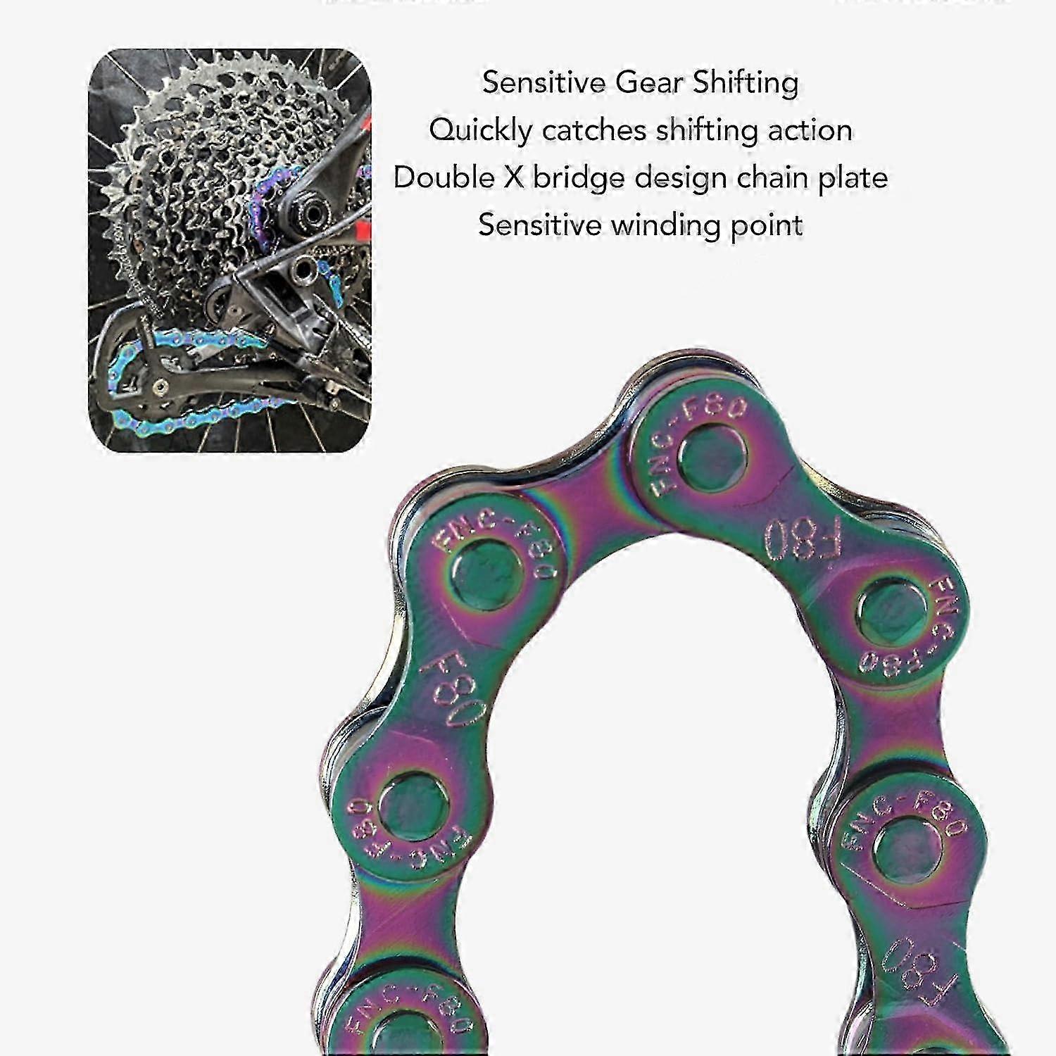 Rust - proof Mountain Bike Bicycle Chain 2025