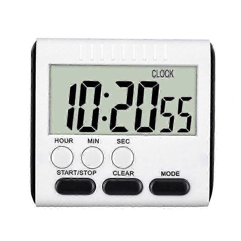 1PC Multifunction Timer Kitchen Timer Large Display Digital Timer Square Cooking