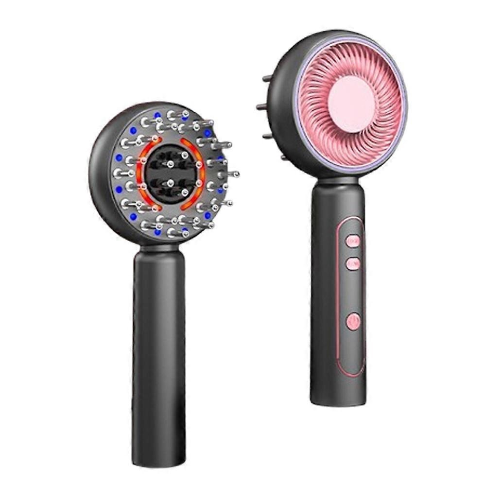4-Mode Electric Scalp Massage Brush Oil Applicator Vibrating Hair