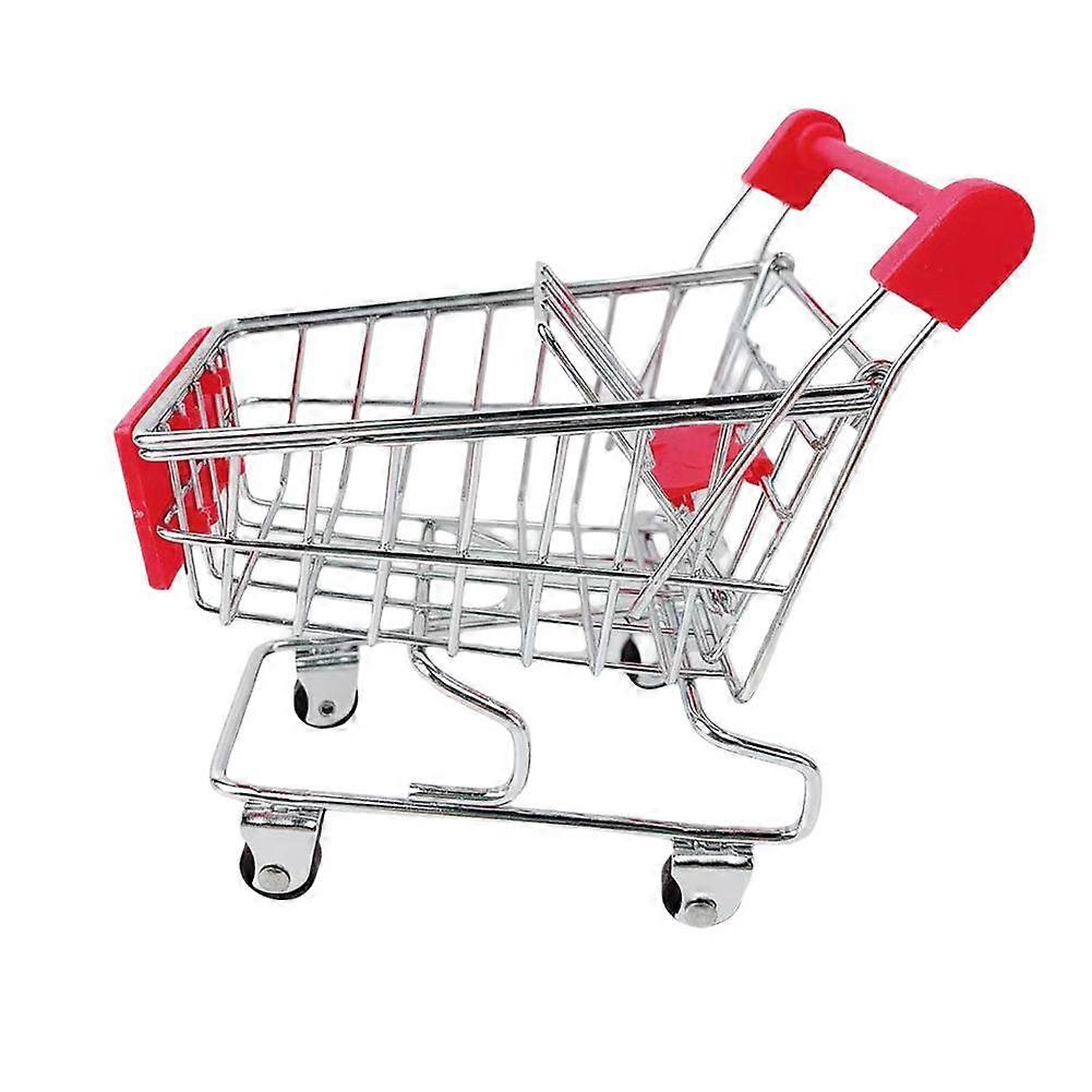 ミニキッズショッピングハンドトロリーカート子供ふり遊びキッチンおもちゃN EW