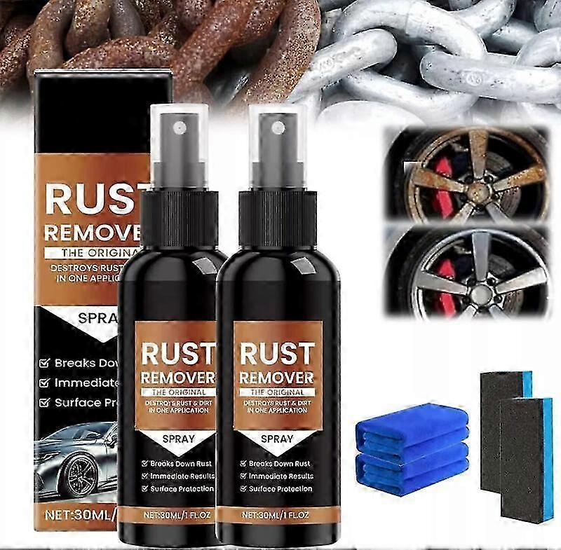 1 ~ 3x rustfjerner spray, bilridsefjerner, rustfjerner til metal