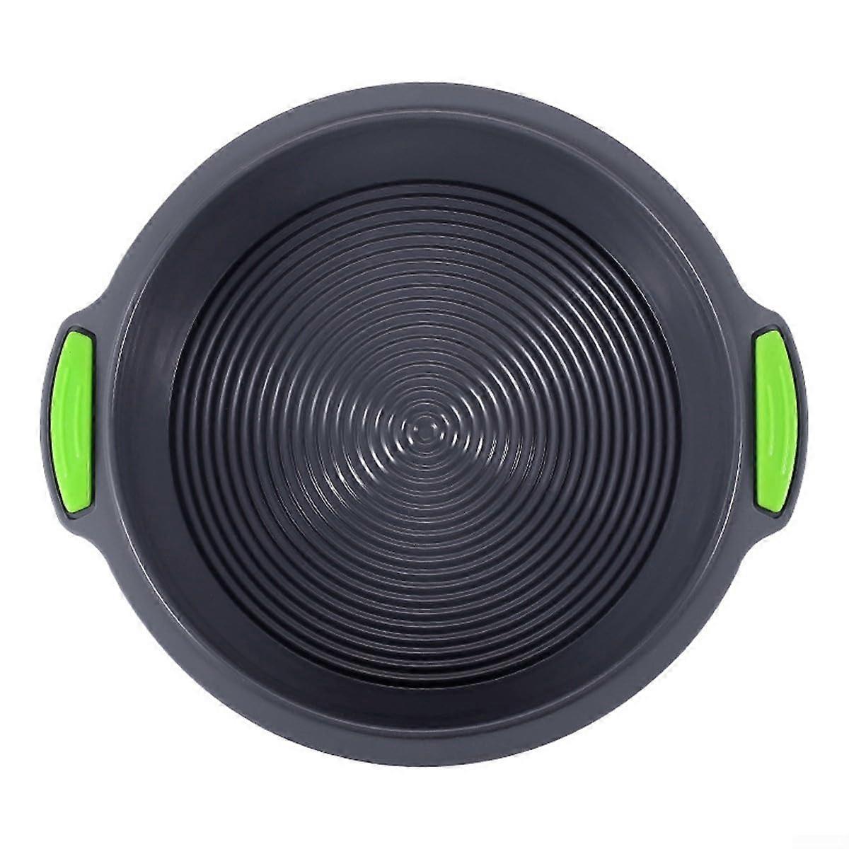 Reliable Bakeware Heat-Resistant Silicone Cake Mold Green For Consistent Results