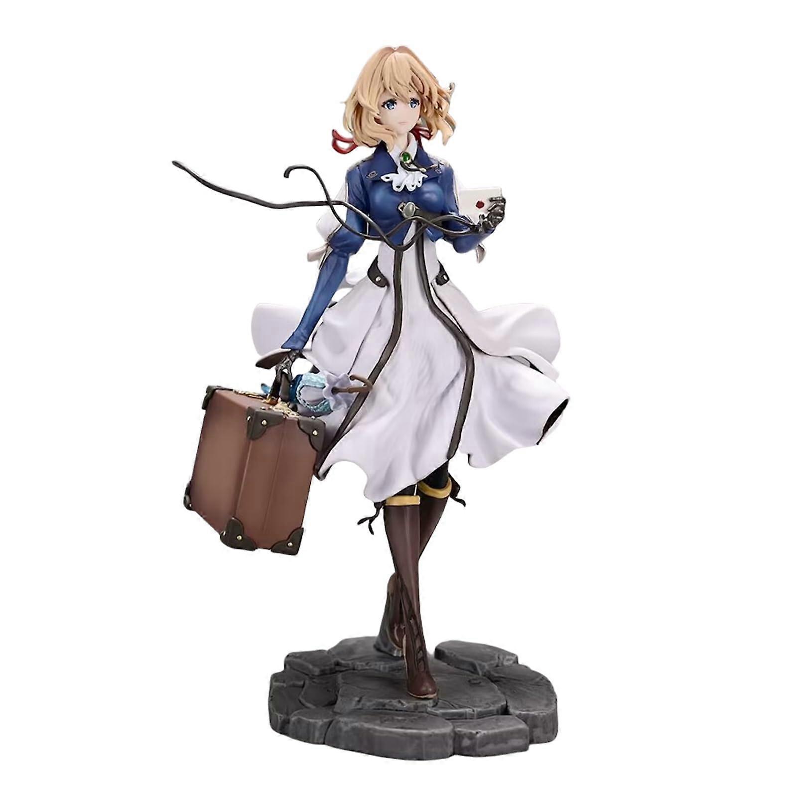 Violet Evergarden Figure 27 cm PVC Statue For Table Display Ideal Desk Decor