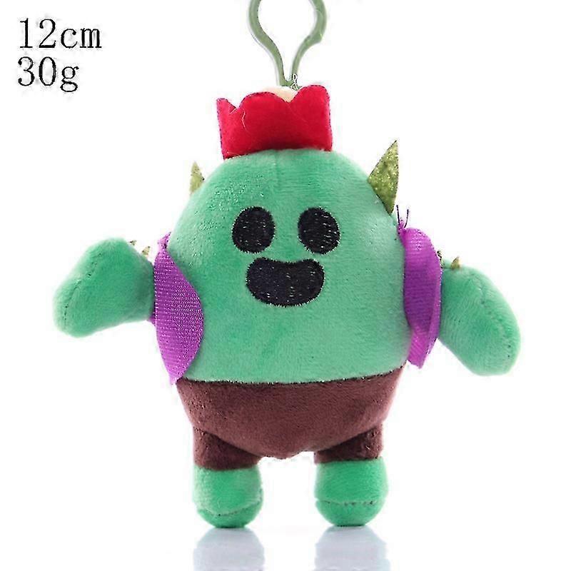 Coc 25cm Plush Toy Supercell Leon Spike Cotton Pillow Dolls Game Characters Game Peripherals Gift For Children Clash Of Clans