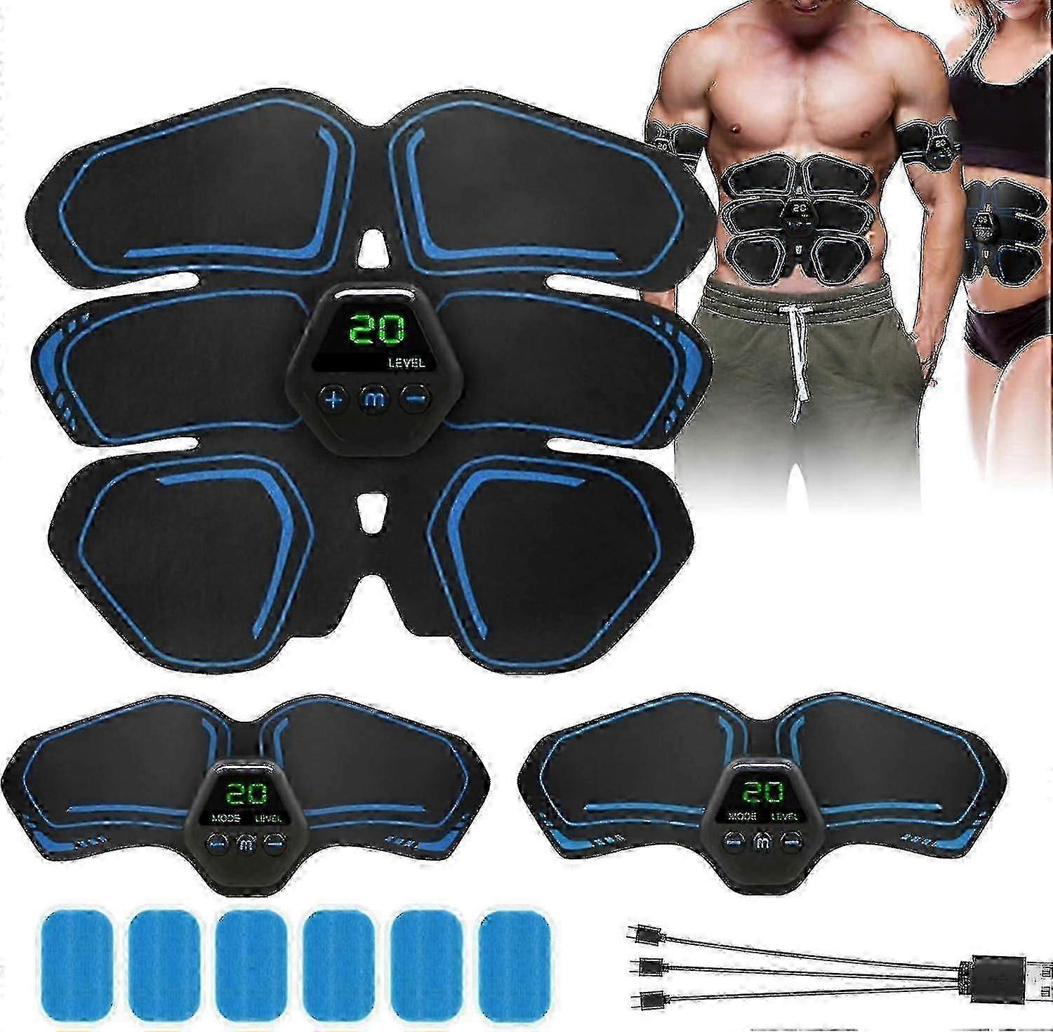 Ems Muscle Stimulator Abs Trainer Muscle Stimulator Abdominal Muscl...