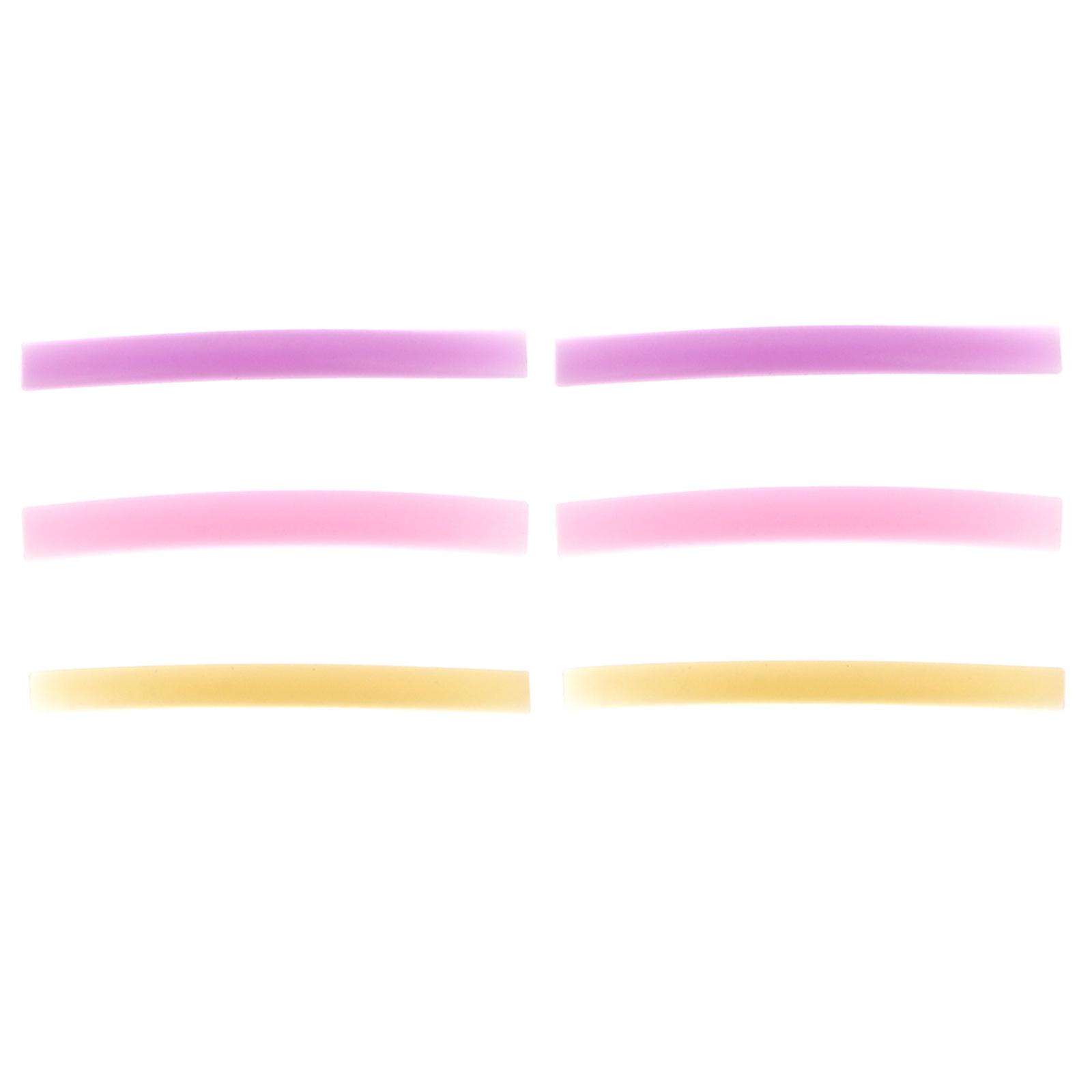 Reusable Lash Lifting Shield Pads Eyelash Perm Pads for Eyelash Patches Professional Salon Use Assorted Color for Puffiness Reduction 6pairs