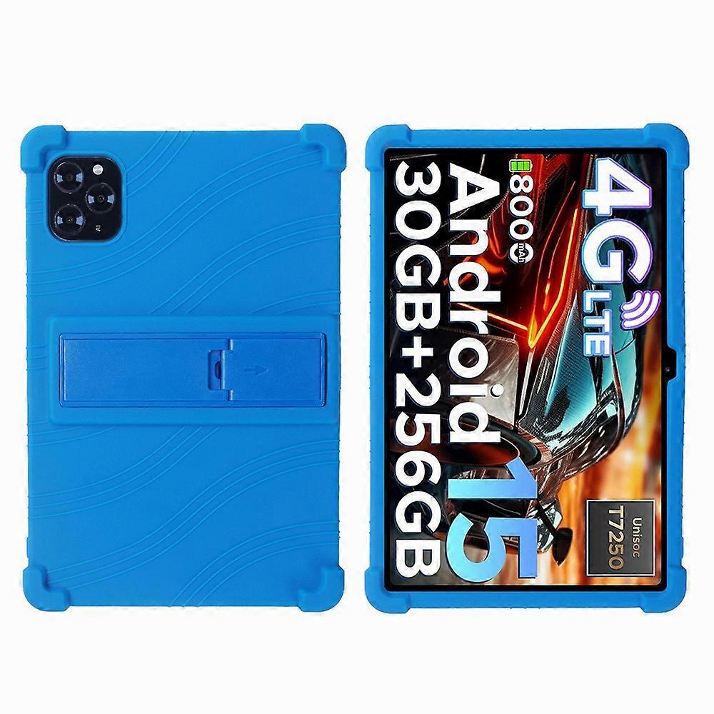Compatible For Doogee Tab G6 Case Adjustable Kickstand Silicone Tablet Protective Cover