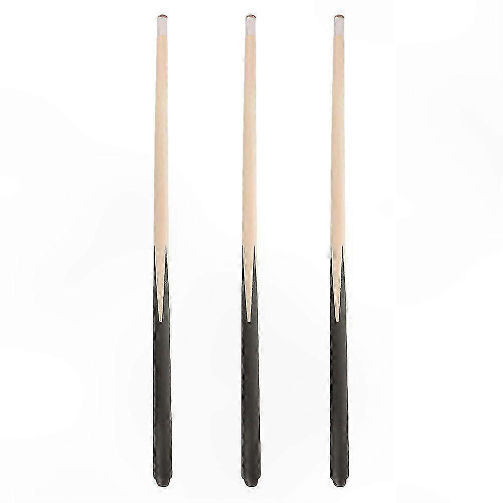 3-Piece Mini Pool Cues for Kids Billiards Practice
