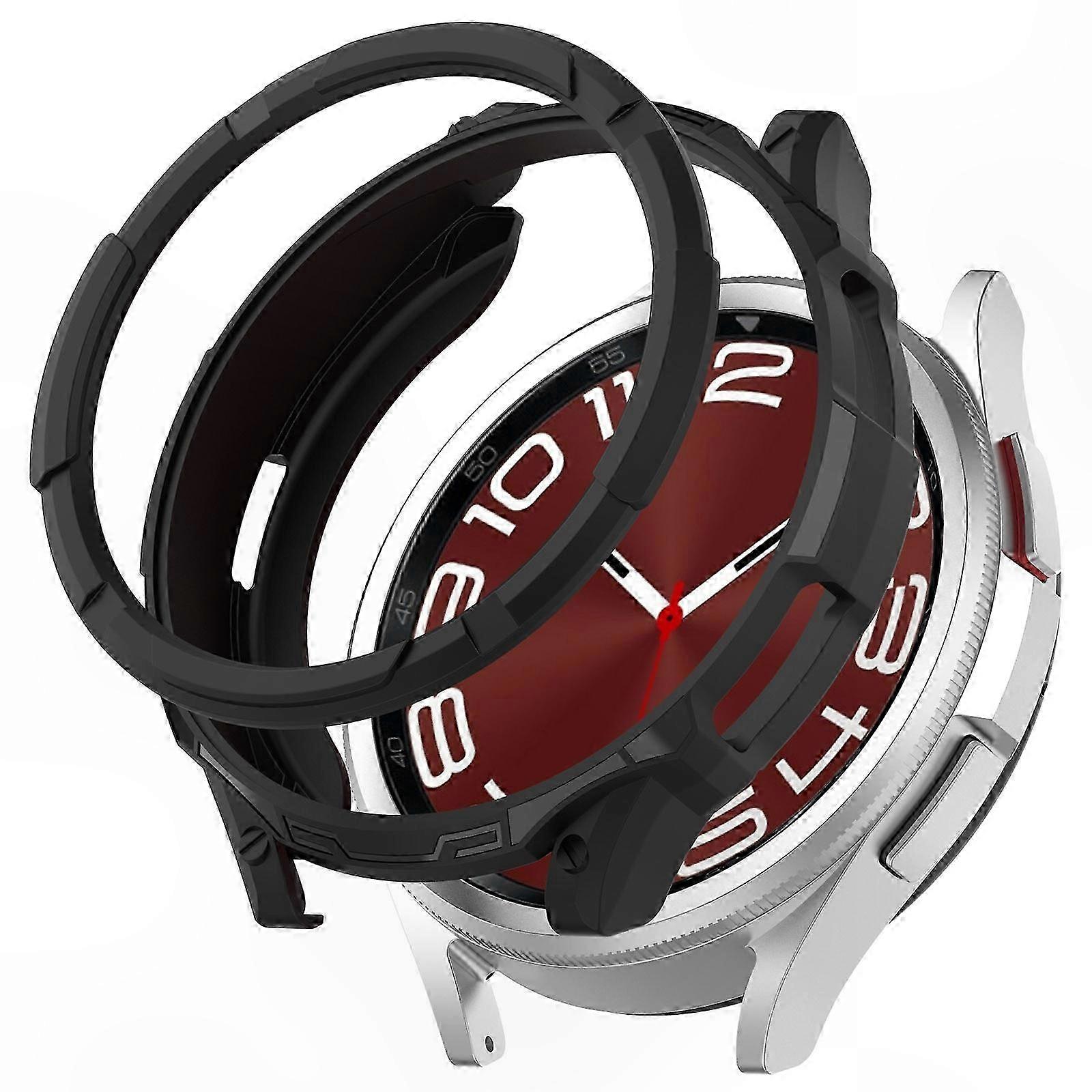 TPU Armor with Rotating Ring for Watch Protection Case
