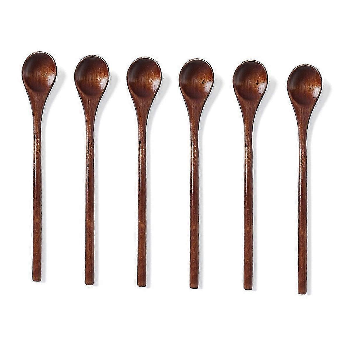 Spoon Coffee Stirring Tool - Long Handle & Lacquer Finish