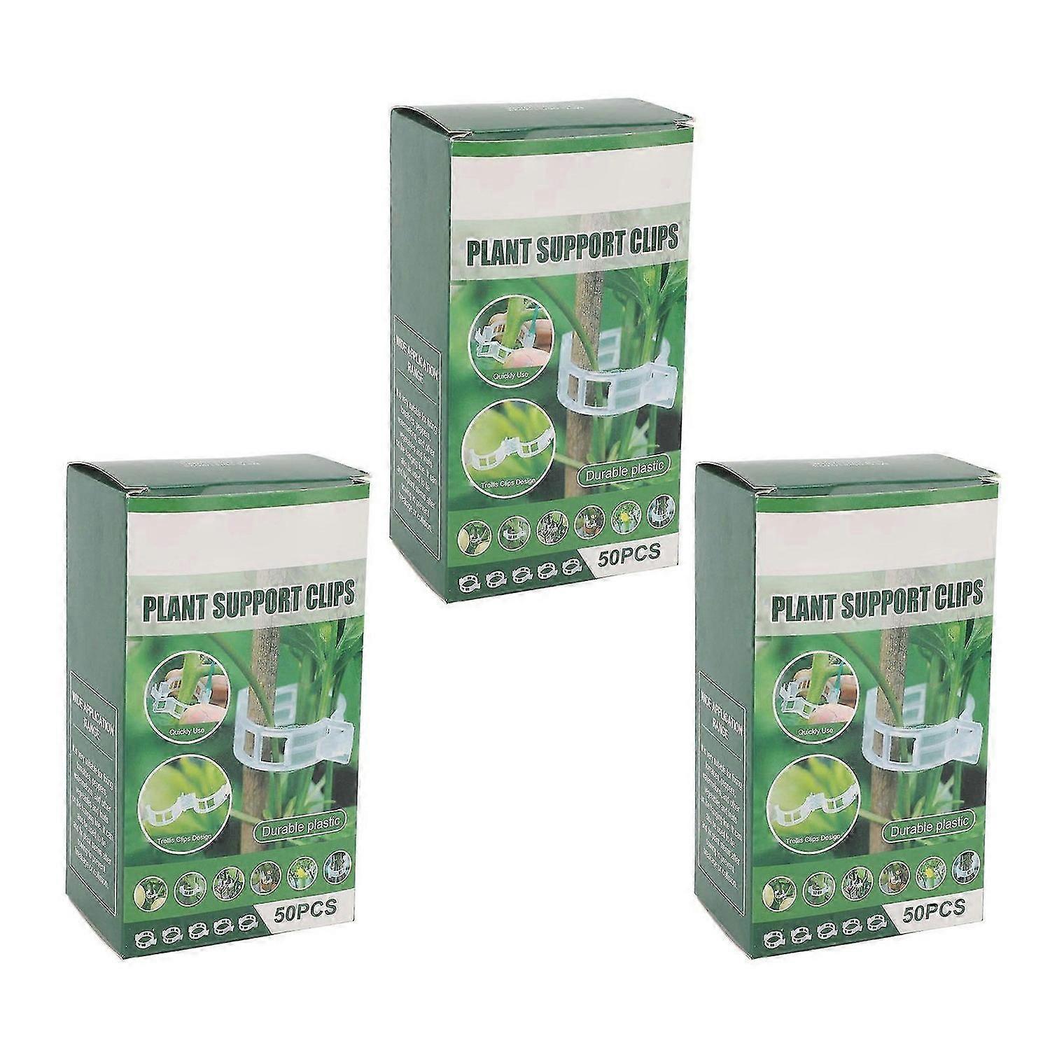 2025 Latest Model 150PCS Plant Support Clips Tomato Vine Clips Multipurpose Ma...
