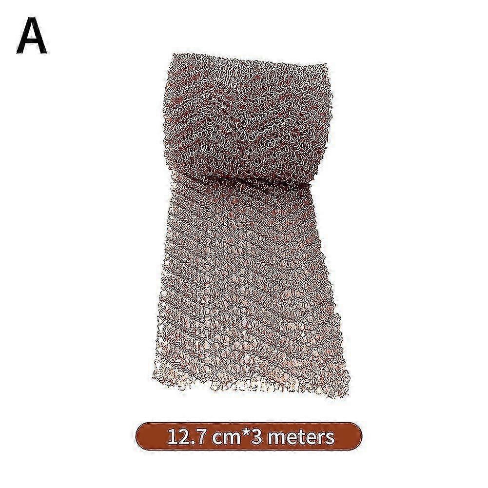 Copper Mesh Knitted Woven Filter Soffit Mesh Rat Rodent Slug Snail Control Net