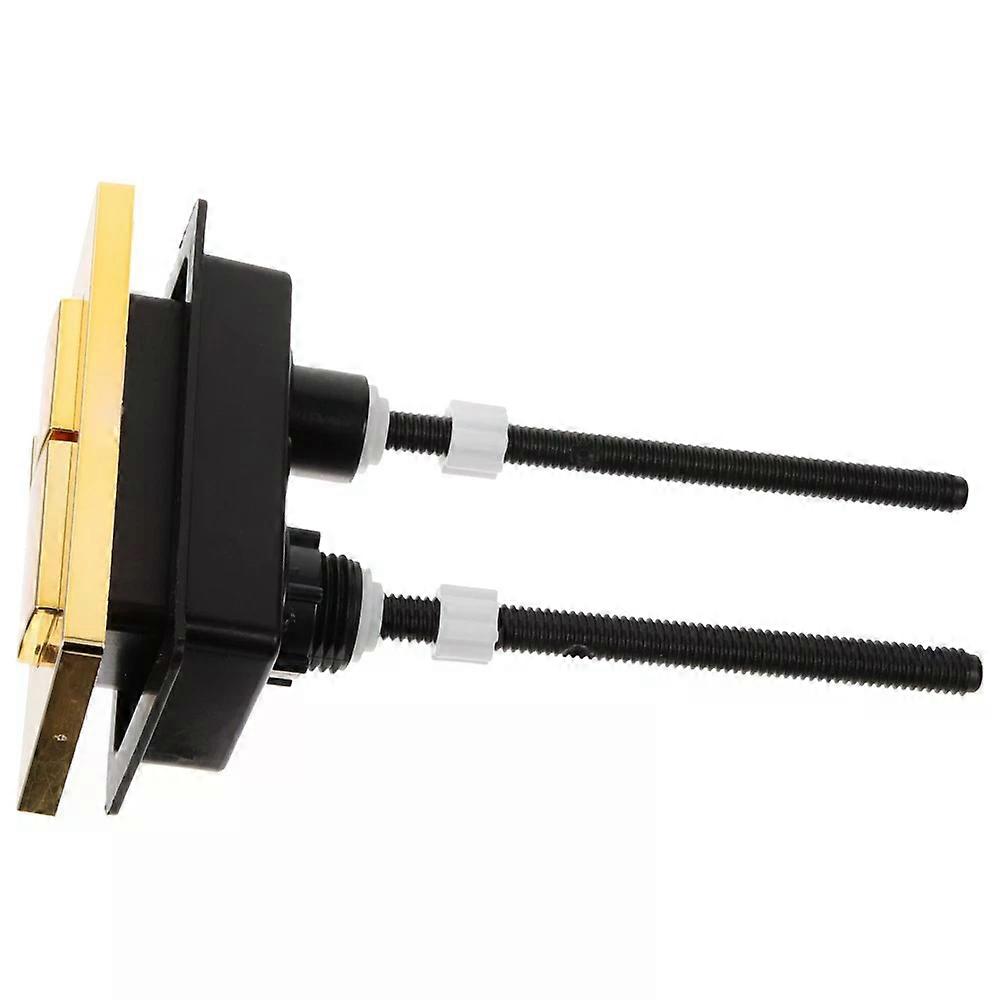 Toilet Dual Flush Valve, Push-button Replacement Plate for Most Dual Flush Toilets