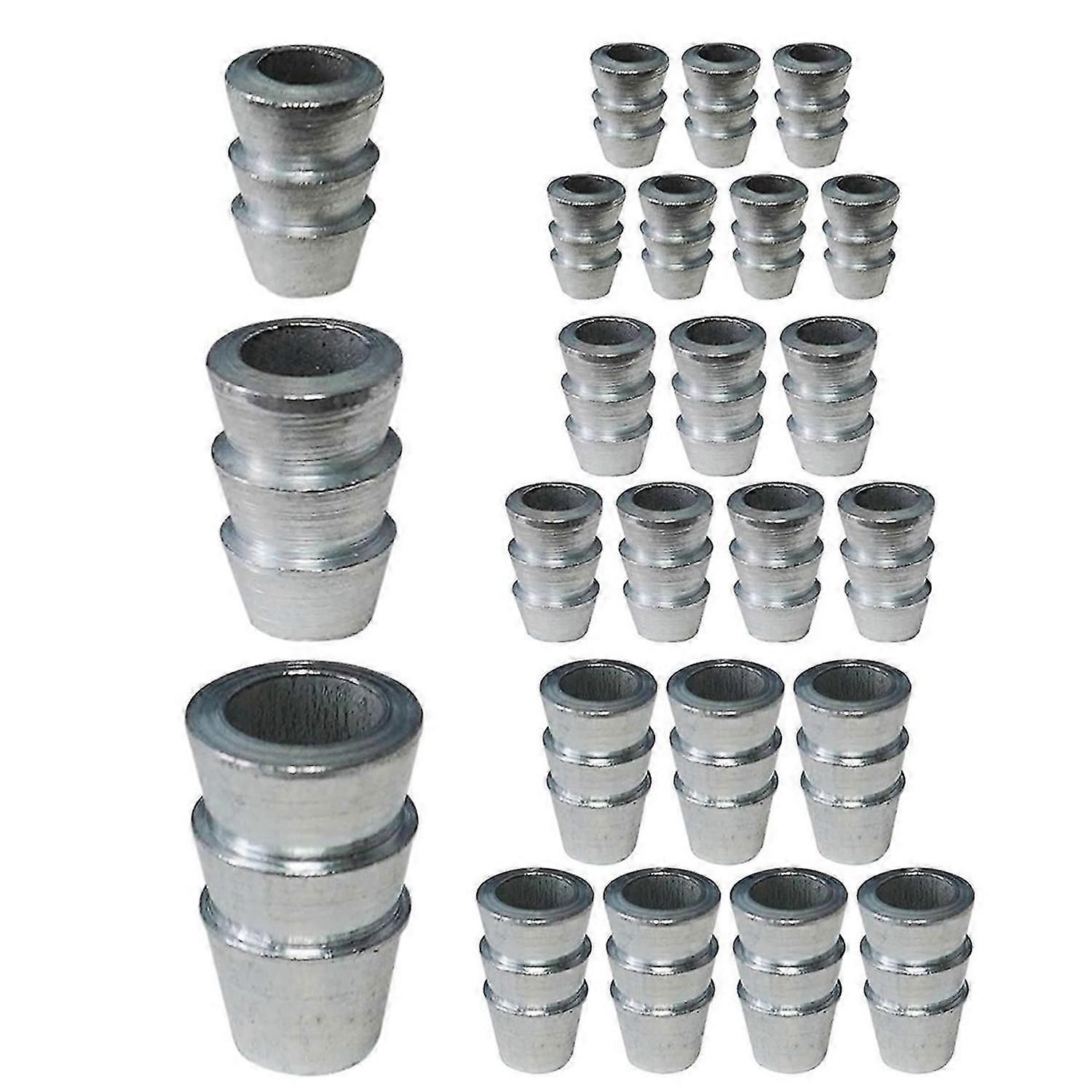 21 PCS Extended Round -Handle Wedge Safety Metal Wedge Hammer Handle Wedges Steel Wedge