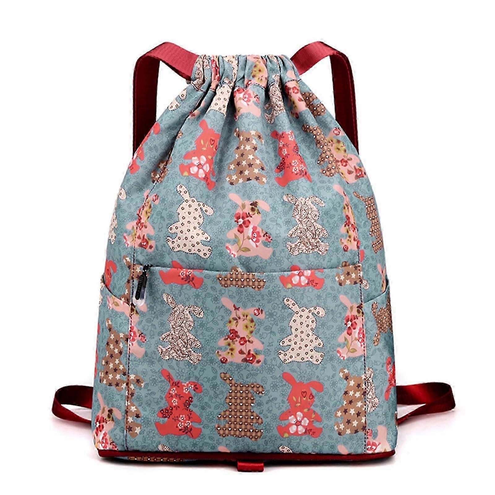 Wet/Dry Separation Foldable Drawstring Backpack for Travel & Sports 2025