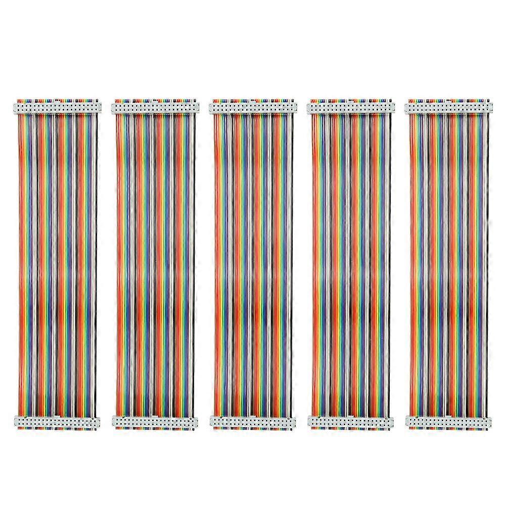5Pcs GPIO Cable for Raspberry Pi Female to Female Wire Line Computer Accessories 20cmFemale to Female
