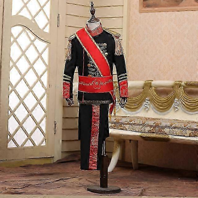 Royal Guard Kostüm Queen's Guard Uniform Prinz William Royal Guard Soldat Kostüm European Prince Set Komplettes Set für Erwachsene
