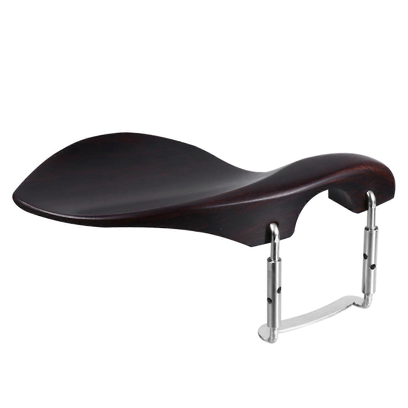 Violin Support Frame With Smooth Lip For Rehearsal Black Adjustable 13.5X6cm 1Pcs