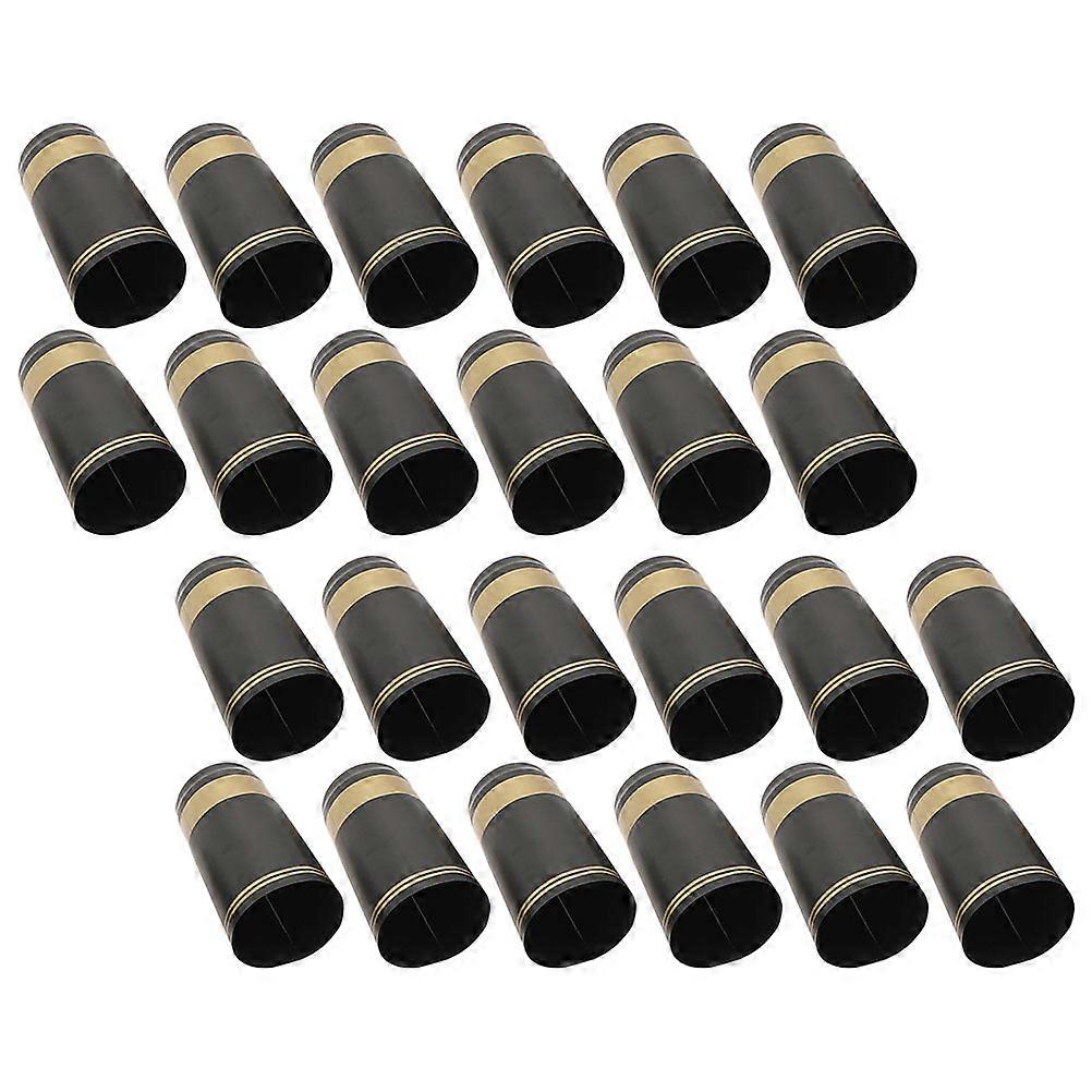 Shrink Capsules with Tear PVC Seal for Protection 50Pcs
