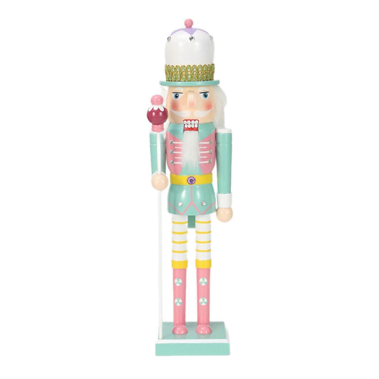 Elegant Handmade Nutcrackers Decors Unique Nutcrackers Solider Figurine Ornament Centerpieces Candy Series for Gifting  ziluolanse