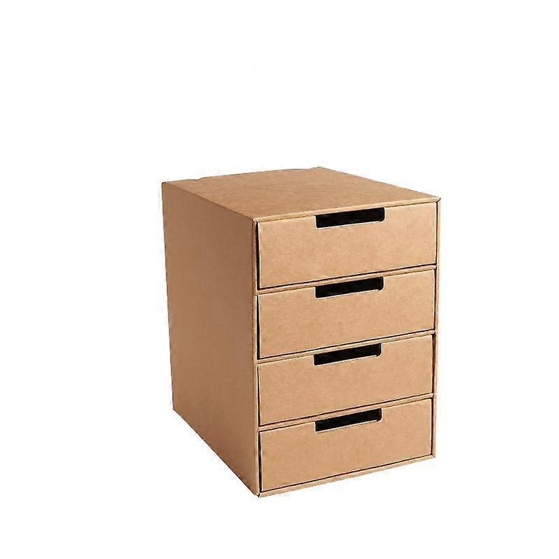 Schubladentyp Paper Desk File Box, Simple Paper File Whole Box, File Storage Book Storage Box