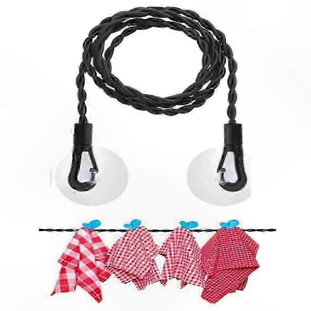 Portable Travel Clothesline for Laundry, Durable and Compact Clothing Line for On-the-Go Use
