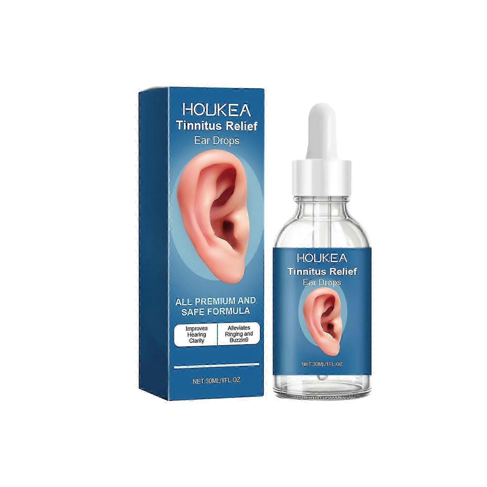 Houkea Ear Care Drops Φροντίδα για καθαρό κερί Απαλή φόρμουλα Άνετη σταγόνες φροντίδας αυτιών
