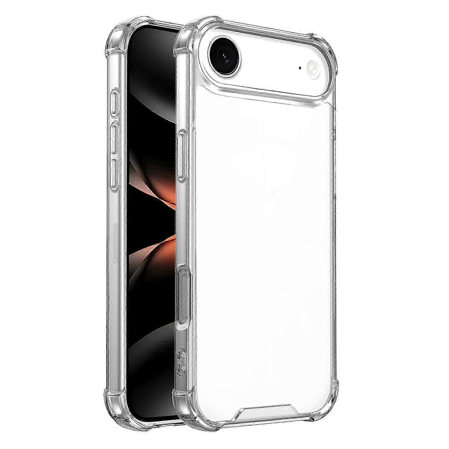 Four-corner Shockproof Acrylic +TPU Phone Case