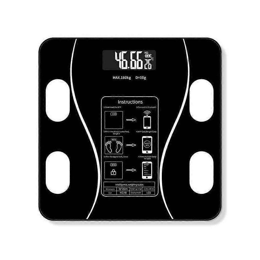 Smart Body Fat Scale, Bluetooth Digital Weight Scale, Bathroom Scale With Body Analysis