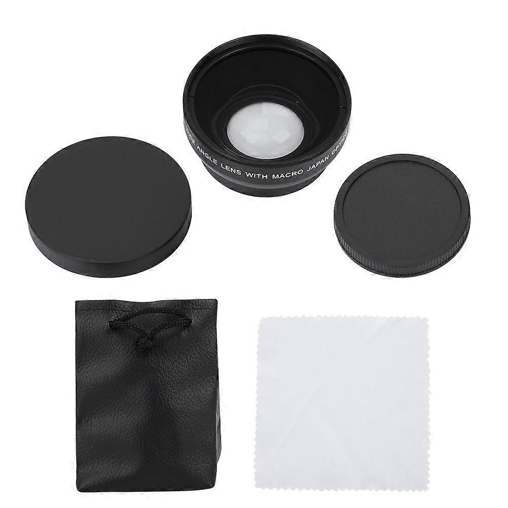 0.45X Magnification High Definition Wide Angle Lens for 49mm Mount Camera