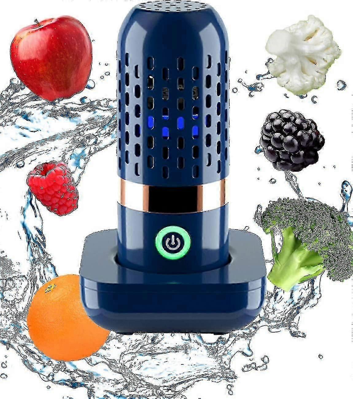 Fruit And Vegetable Cleaning Machine,portable Fruit And Vegetable Purifier Usb Wireless Fruit Cleaner Device