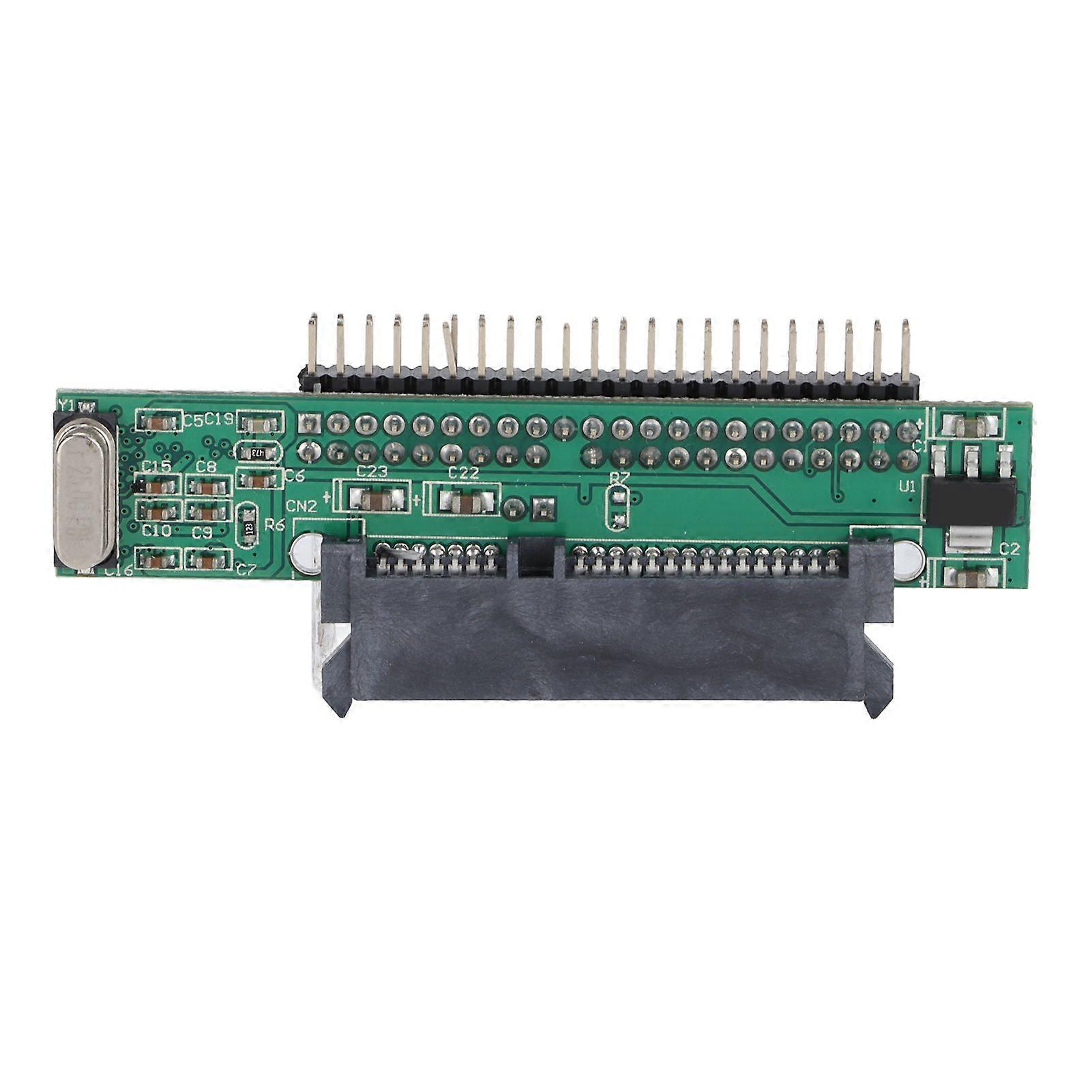 SATA to IDE Adapter Serial ATA 7+15P Female to 44 Pin Male PATA Computer Drive Converter for Laptop Hard Drive
