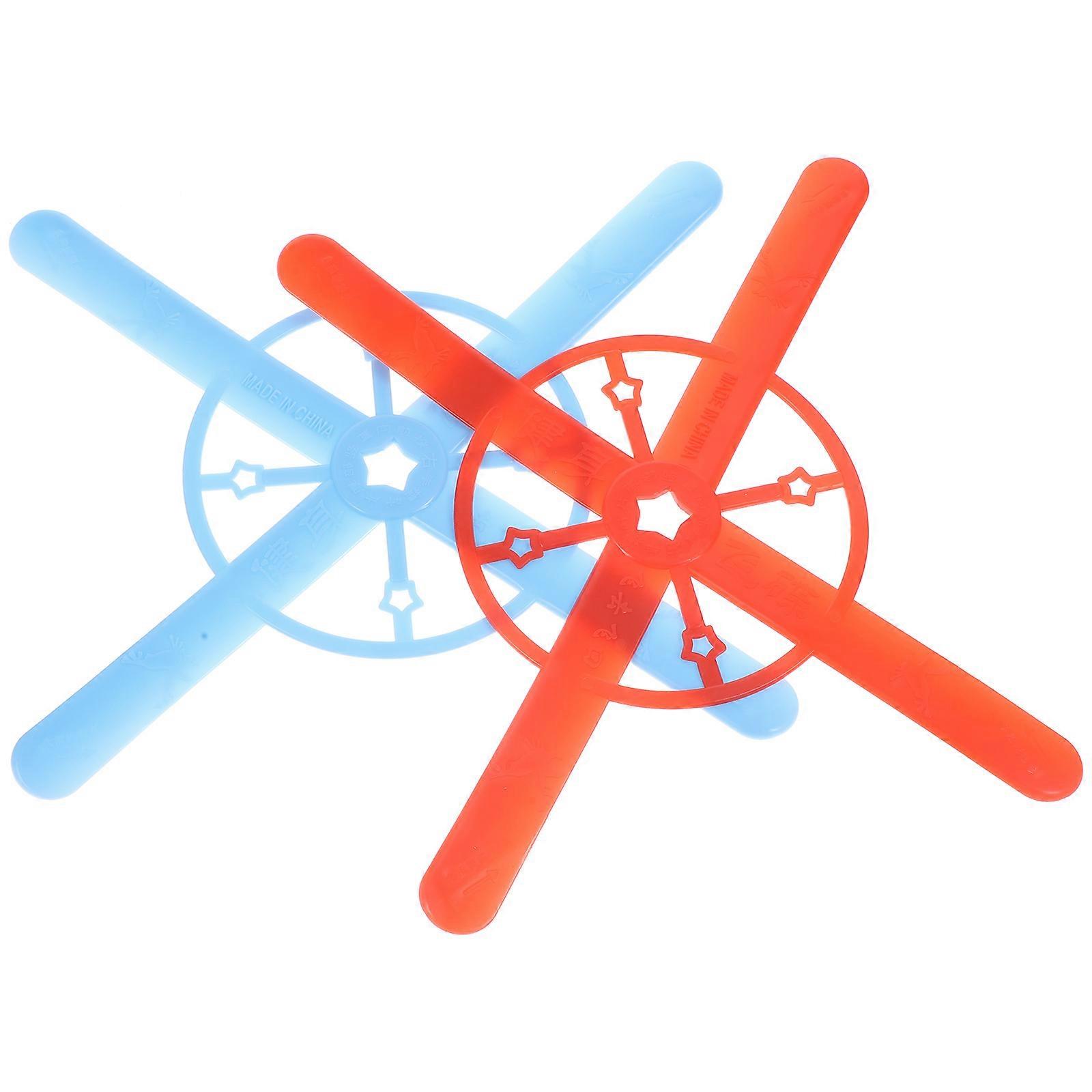 2Pcs Four Leaf Boomerang Toy for Playing Outdoor Leisure Throwing Plaything