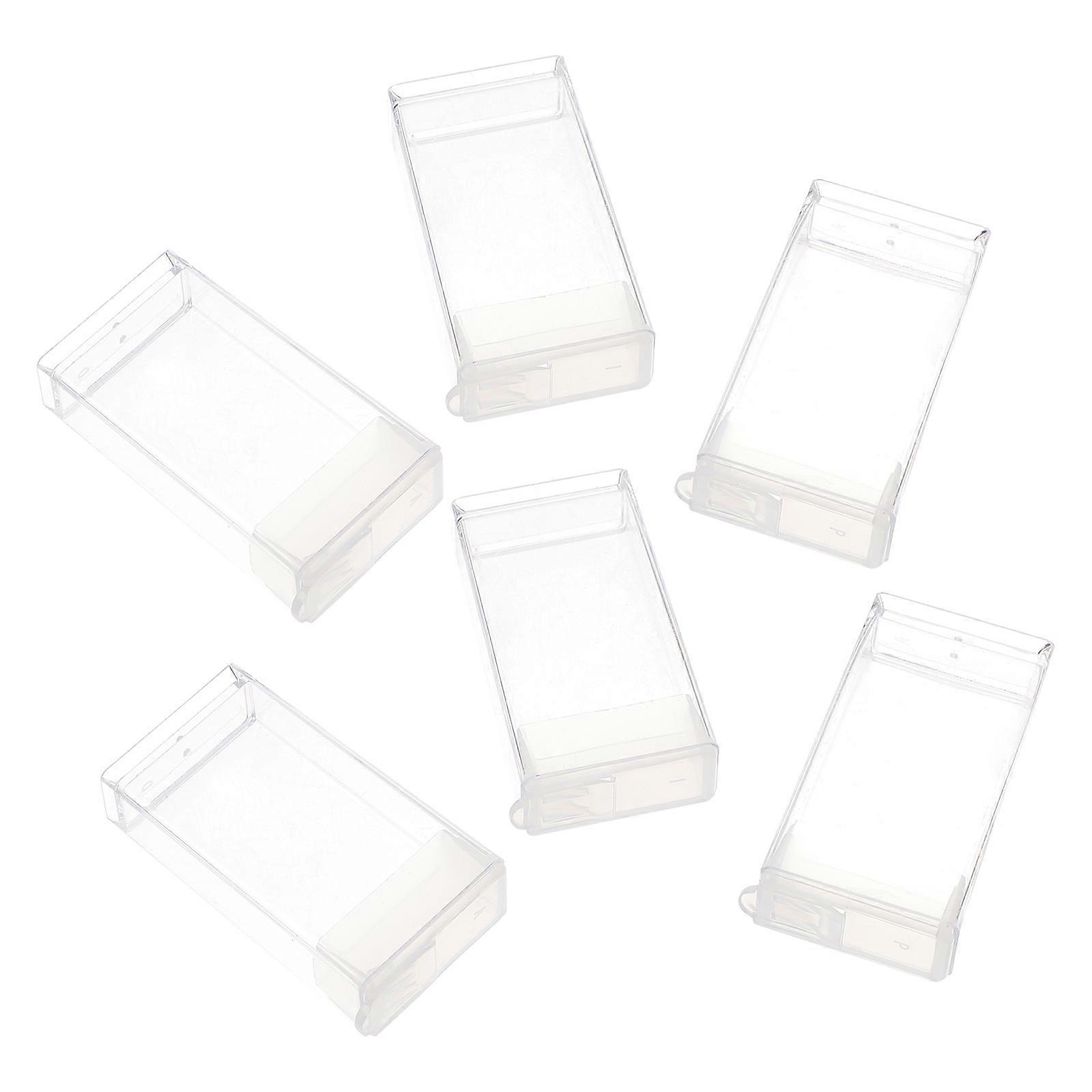 Diamond Storage Organizer Box for Manicure 40Pcs Transparent PP Containers