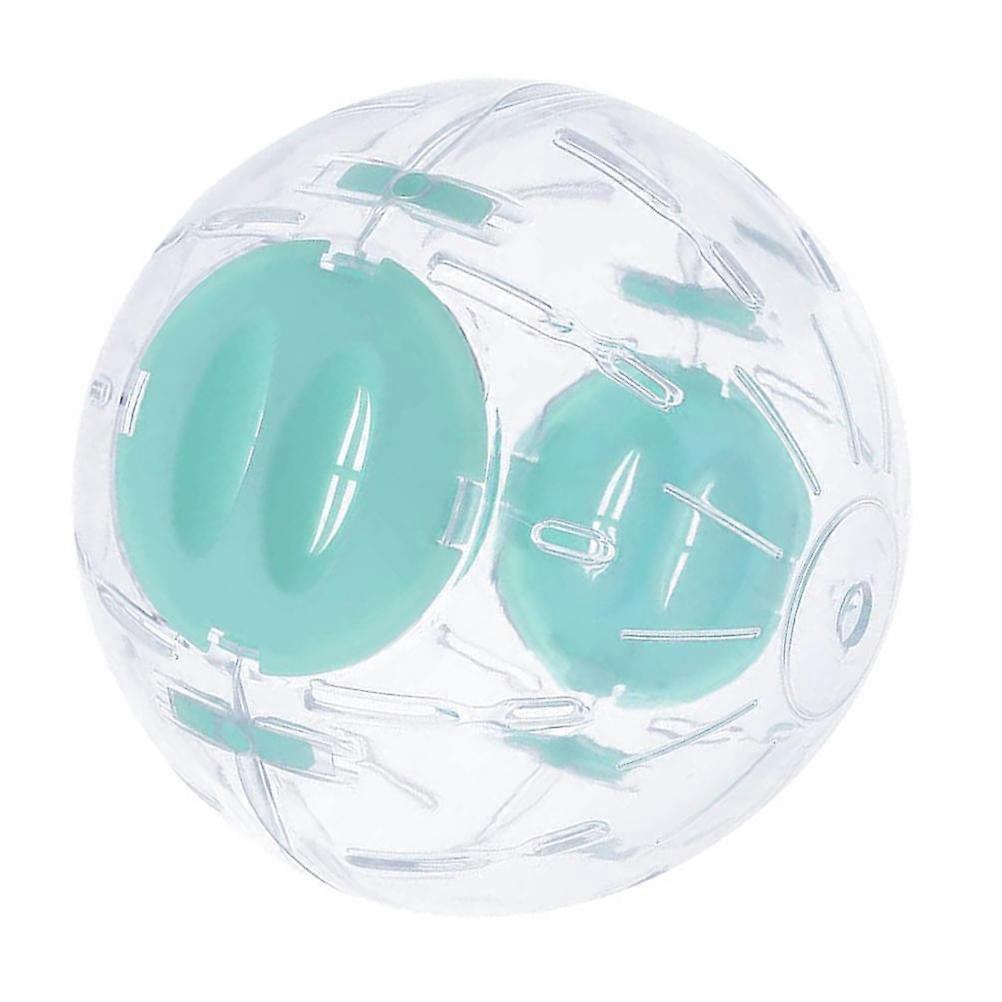 Small Pet Exercise Ball Round Shape Blue Entertainment Exercising Ball 14X14X14Cm 1Pack
