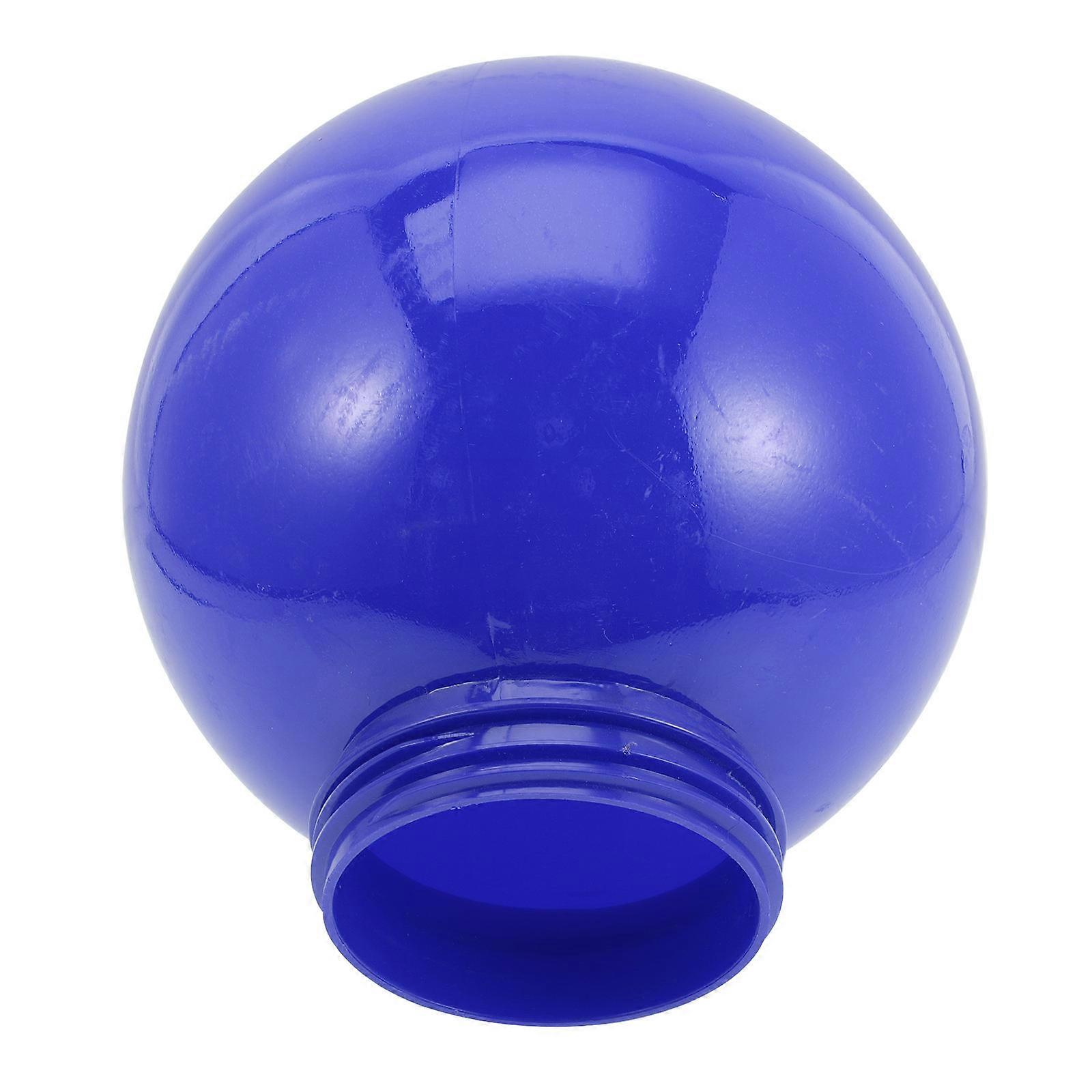 Outdoor Light Globes Replacement 20cm Diameter Round Ball Shape Protect from Bump Blue 1Pcs