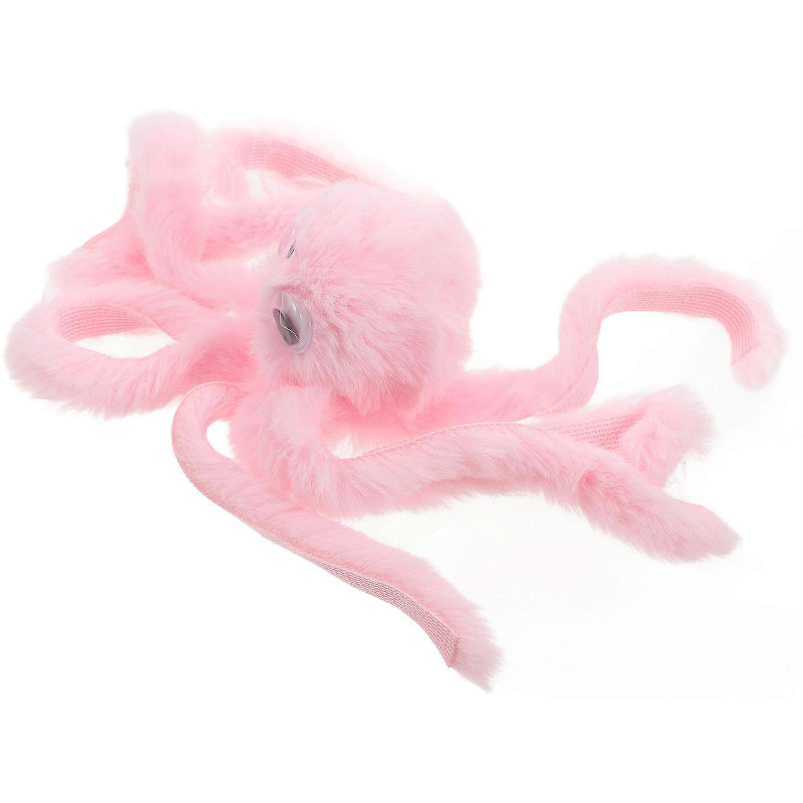Plush Octopus Cat Toy for Teething and Play 2Pcs Interactive Kitten Toy