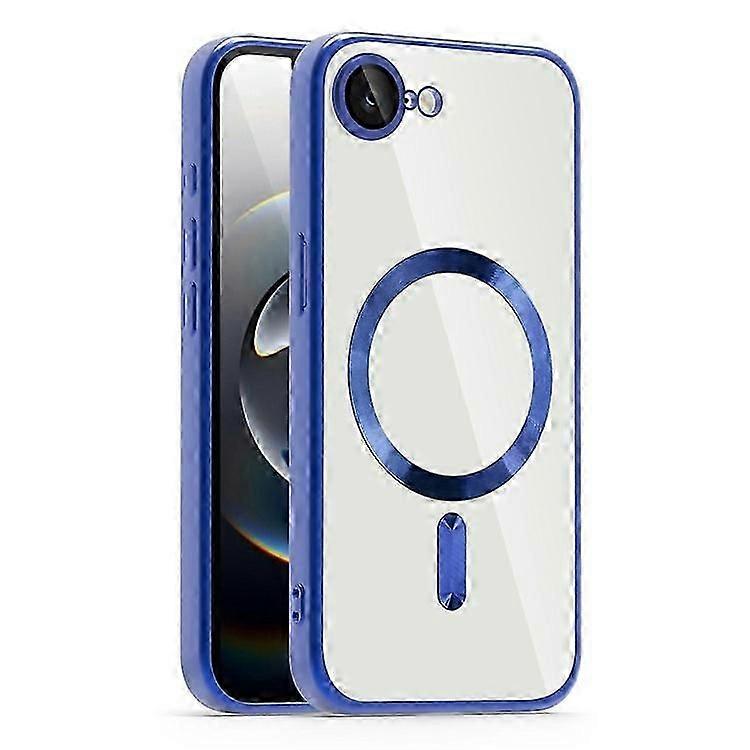 Compatible For iPhone 16e Case Compatible with MagSafe TPU + PC Clear Back Cover