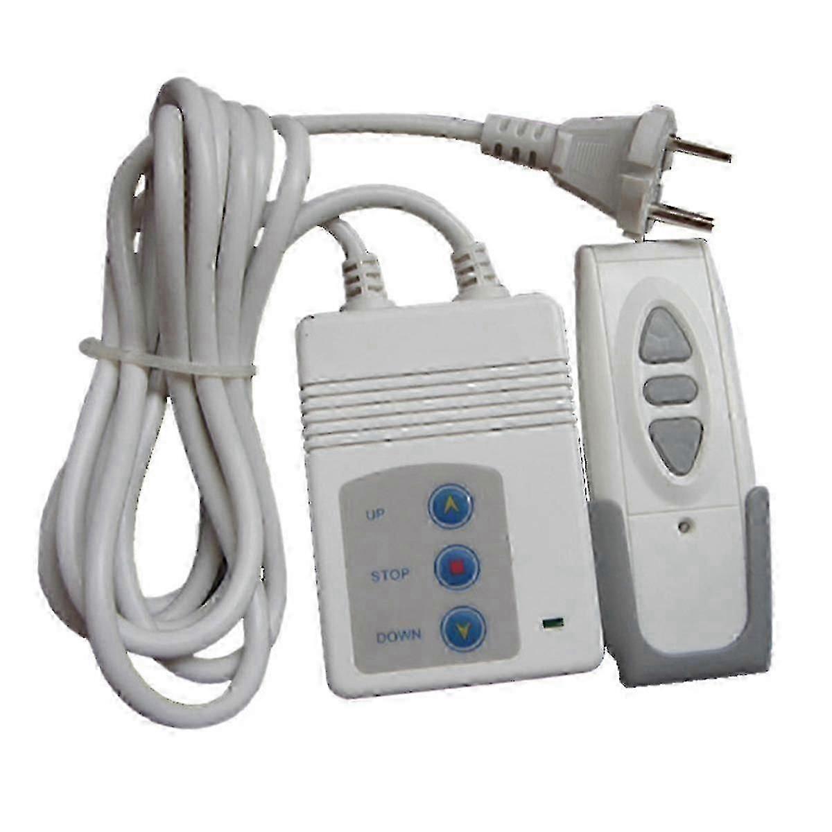 Wireless Remote Control Switch Receiver for Projector Screen and Electrical Curtains, EU Plug