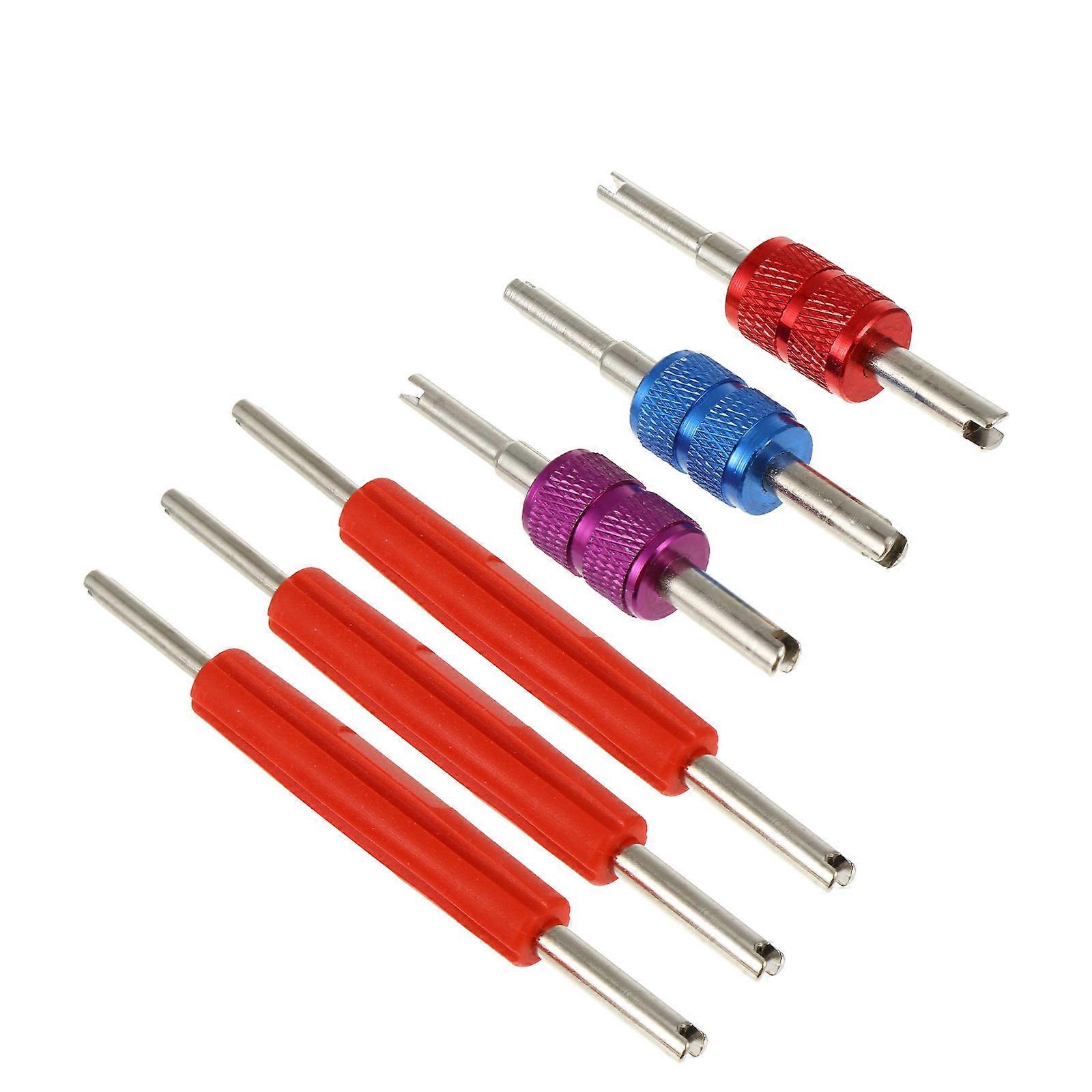 Dual Head Core Remover Tire Repair Tool for Car Use 12Pcs Set