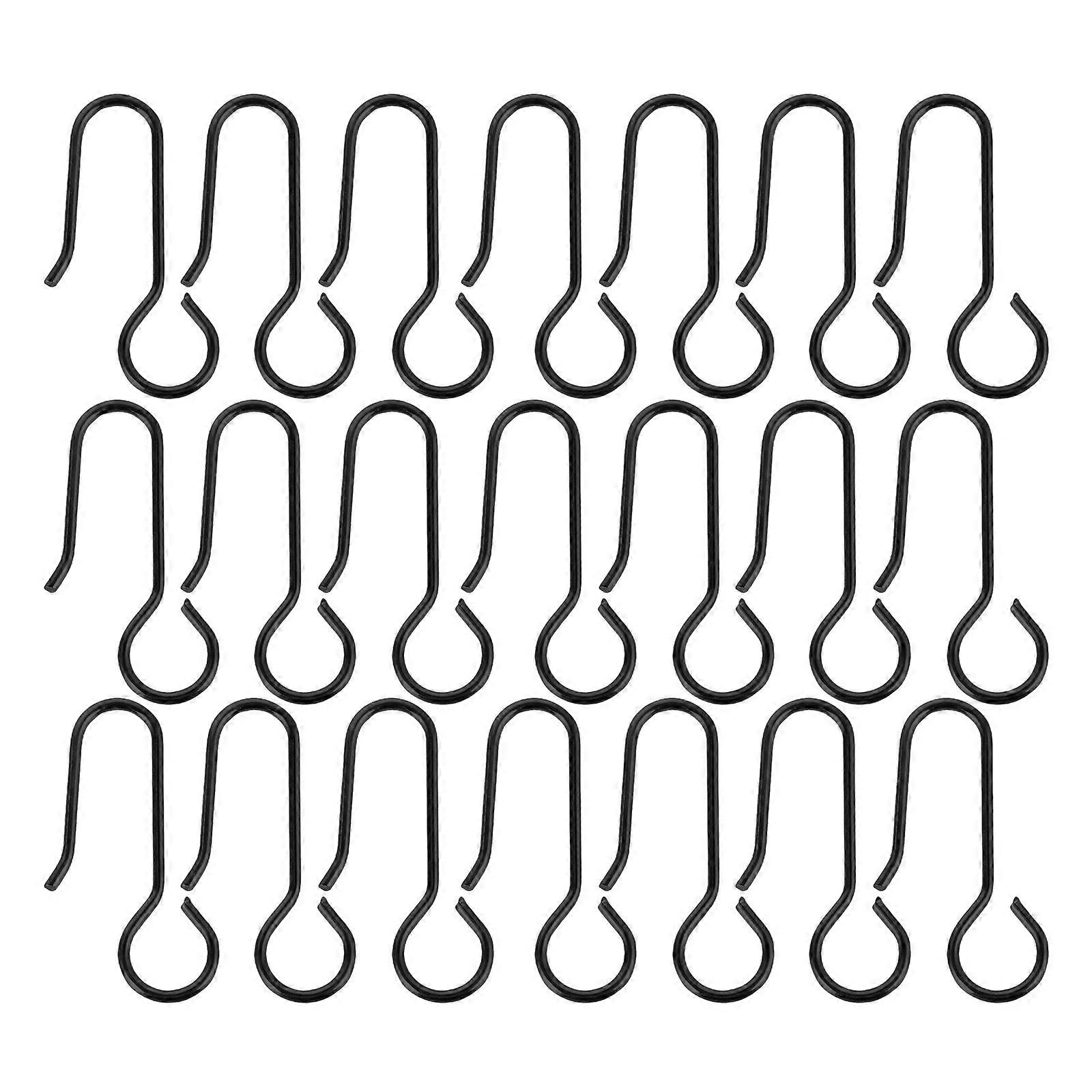 Versatile Curtain And Shower Hooks For Ceiling Decoration Metal Technology 300Pcs