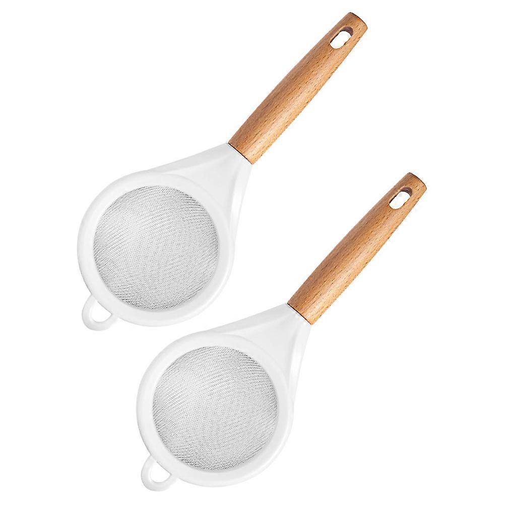 Kitchen Filtering Ladle for Home Use Fine Mesh Colander 8Pcs