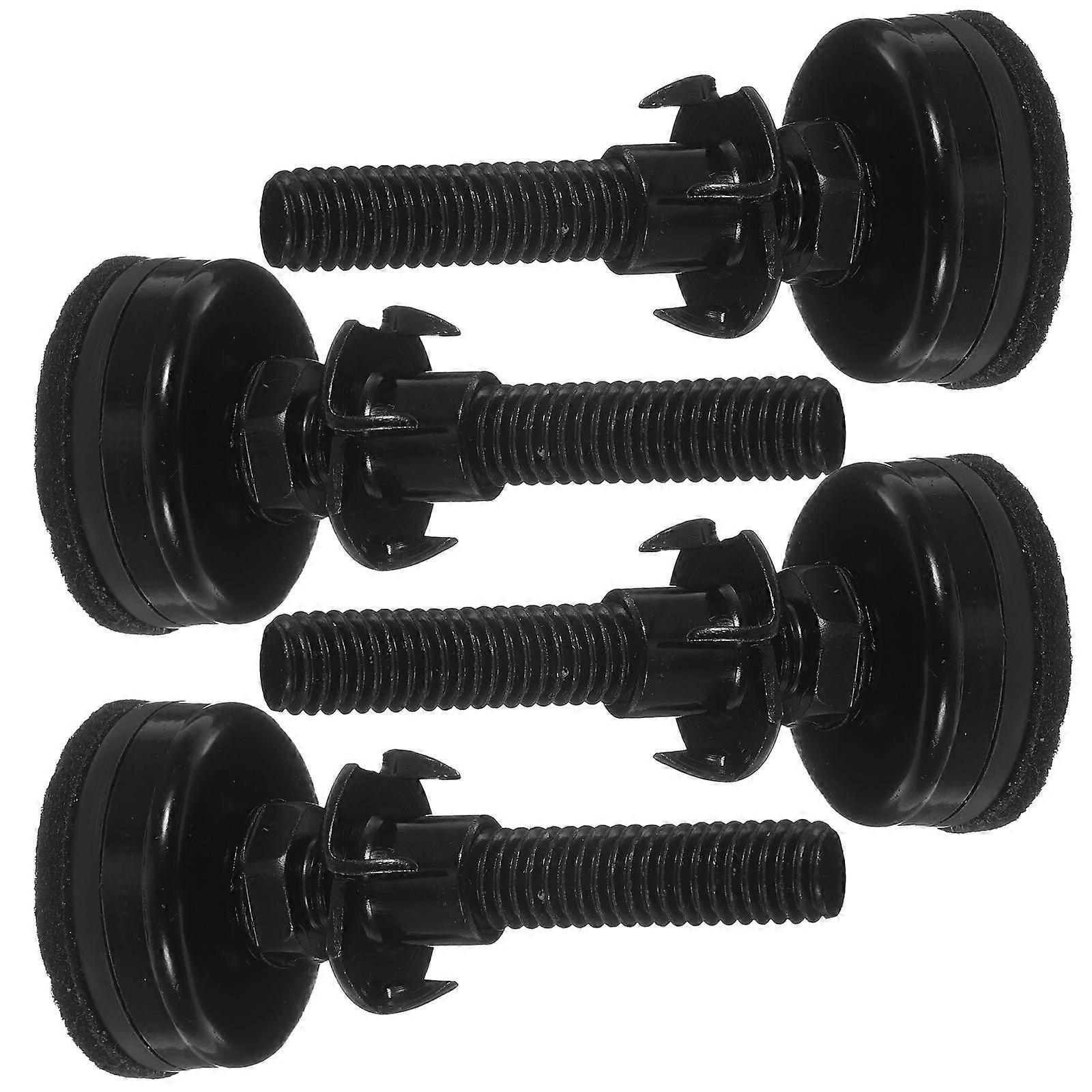 Adjustable Furniture Levelers for 20Sets Table Feet with Felt Pads