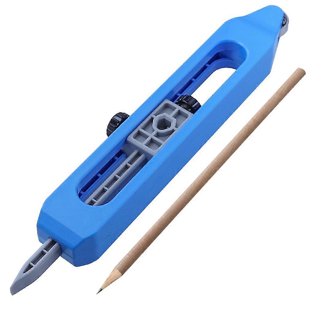 Profile Scribing Ruler Measuring Scribe Gauge Measurement Tool with Pencil
