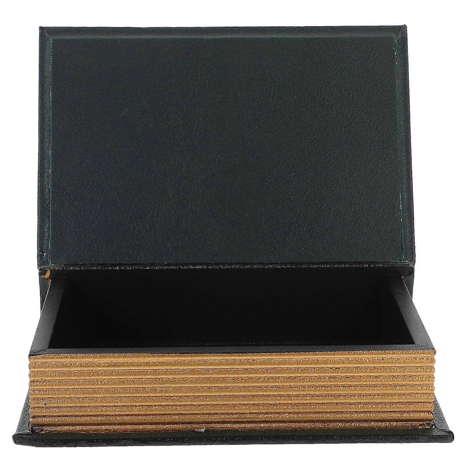 Pudełko do przechowywania w kształcie antycznej książki na 5 elementów wystroju w stylu vintage