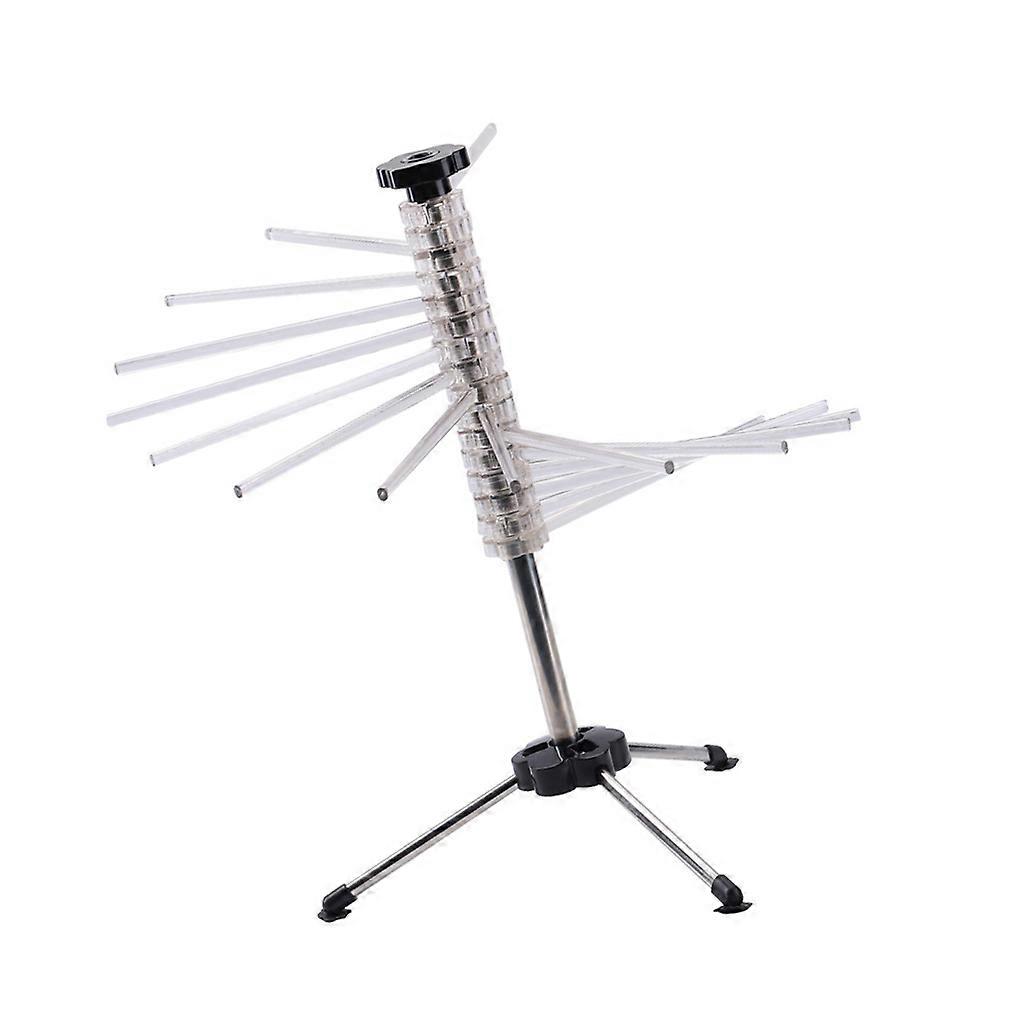 Drying Rack Noddle Stand Kitchen Gadget Foldable Design Manual Rotating Shelf
