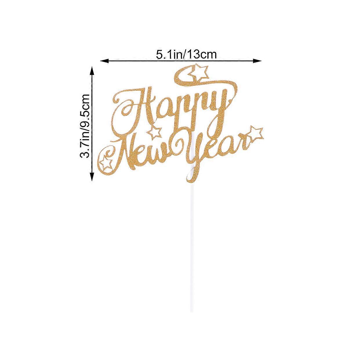 Party Cake Insert Decor Beautiful Cake Insert Flags for 4Pcs