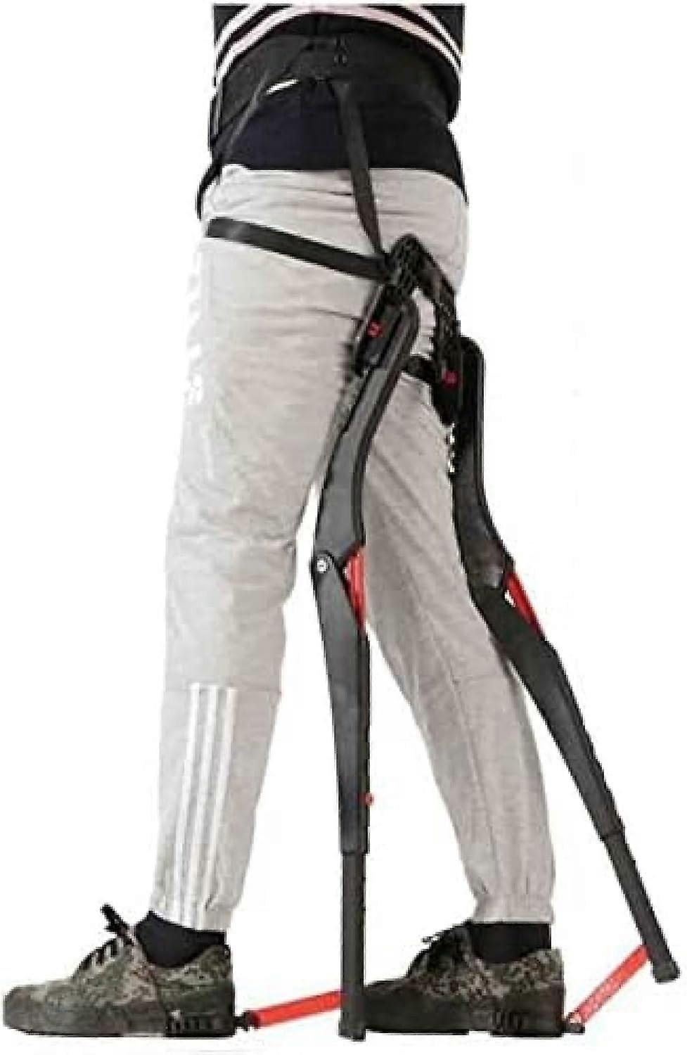 Adjustable Chairless Wearable Invisible Chair Folding Camping Stool Lightweight 100kg For Fishing Concert Subway Bus