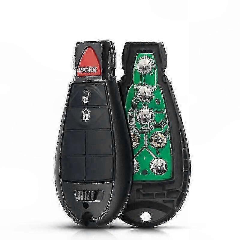 Uncut Key Blanks for  Grand Cherokee 2008-2013, 433MHz Smart Key Fob Replacement M3N5WY783X IYZ-C01C